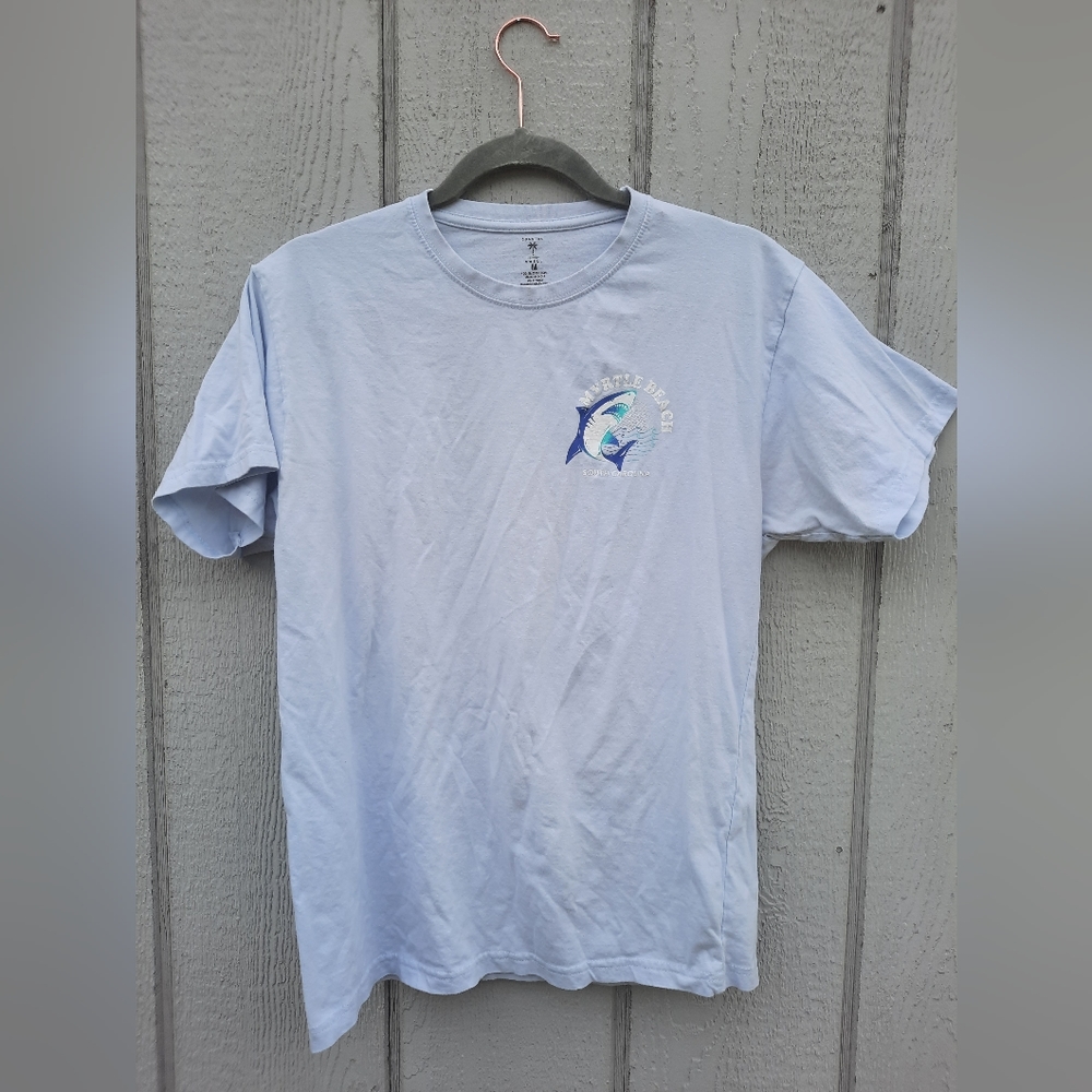 Coastal Swell Myrtle Beach South Carolina Short Sleeve Graphic Tee Size Medium